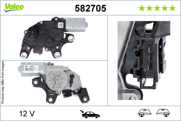 Wiper Motor - 582705 VALEO